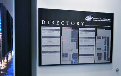 LED Directory Map 