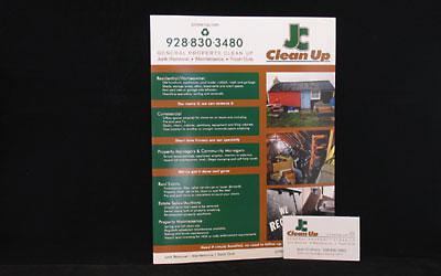 Promotional Flyer and Business Card